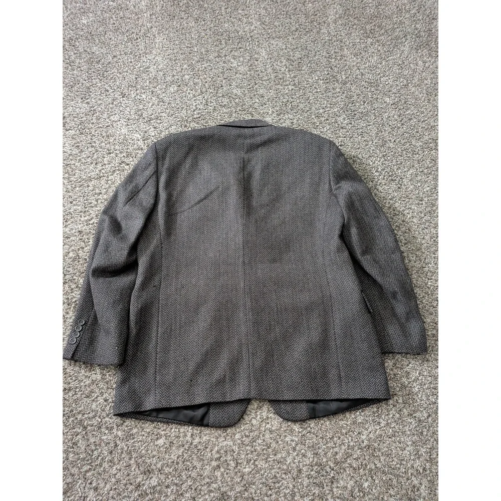 Stafford Herringbone Wool Cashmere Blazer‎ Suit Jacket 44R South Africa Made